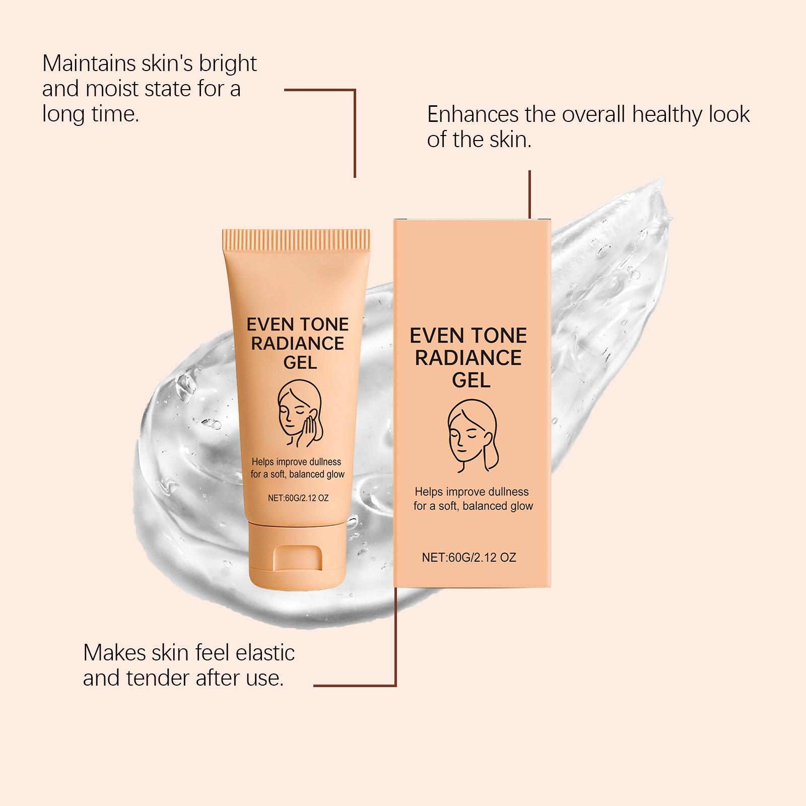 Gentle Nourishing Face Cream, Moisturizing & Hydrating, Smooths & Softens Skin, Daily Use Facial Care Lotion, Brightening Effect