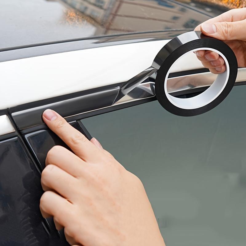 PVC Car Sticker 5m/196.85 Inches, DIY Adhesive Protection Strip, Easy ...