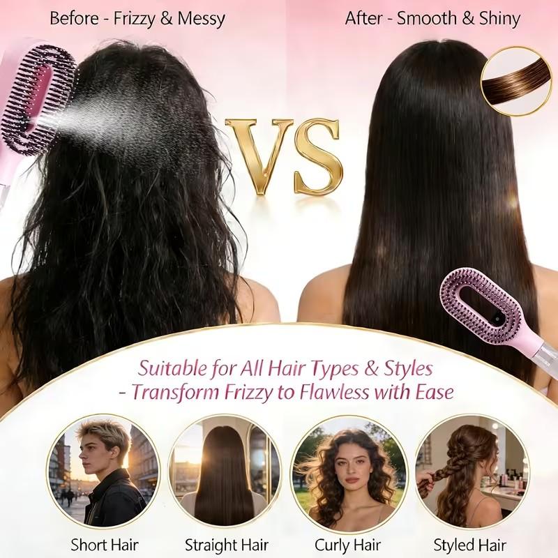 wet dry dual use hair styling brush