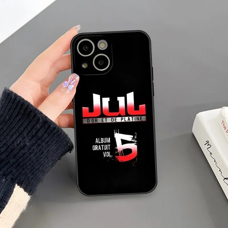 Rapper JuL Design Liquid Phone Case – Soft Protective Cover for iPhone 17, 16, 15, 14, 13, 12