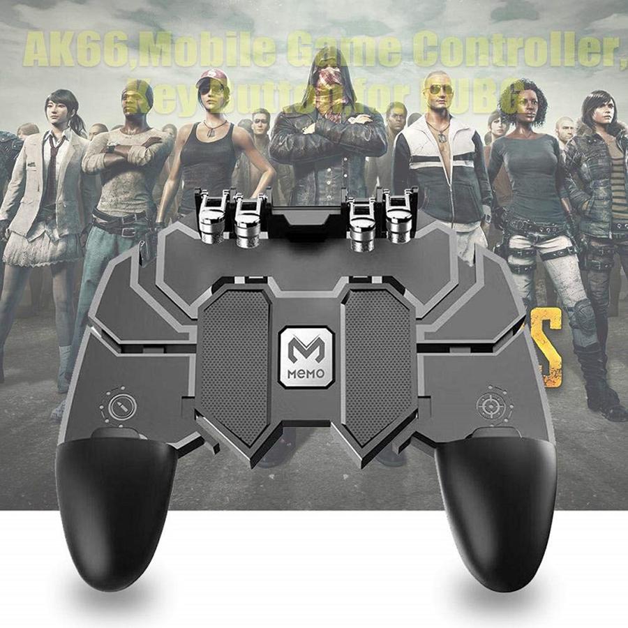 double wireless controller game machine Trigger Free Fire PUBG Controller for Cell Phone Gamepad Joystick Control Mobile Game Pad Pugb Smartphone Command