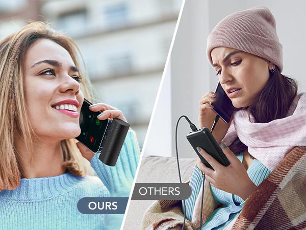 VEGER Ultra-Compact 20W USB-C Portable Charger - 5000mAh Mini Power Bank With Rapid Charging For Smartphones & Mobile Devices