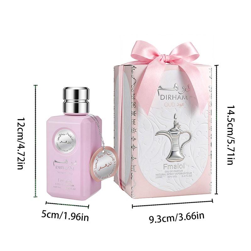 High-End Unisex Perfume, Vanilla & Wood Notes, Light Floral Scent, Fresh Fragrance, Perfect for Dates, Parties, Holiday Gifts