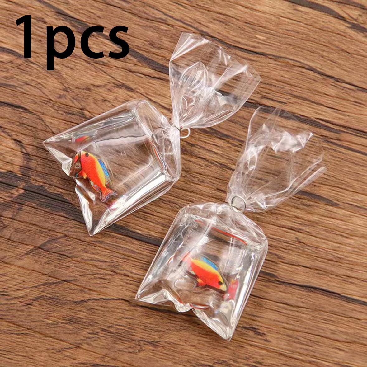DIY Transparent Resin Fish Pendant, Clownfish Pocket Charm Jewelry Accessory, Unique DIY Craft Kit for Creative Gifts & Decorations
