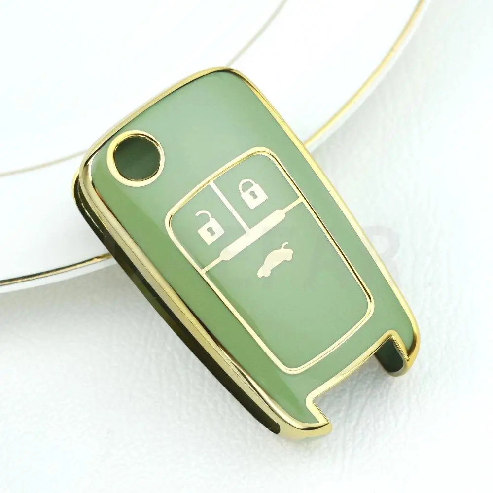 3 - Gold Line Green