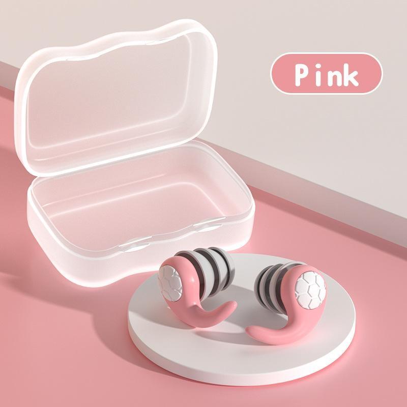 Swimming Ear Plugs, Waterproof Reusable Silicone Ear Plugs for Swimming Surfing Snorkeling and Other Water Sports, Adults and Teens over 14, Swimming Accessories, Swimming Earplug