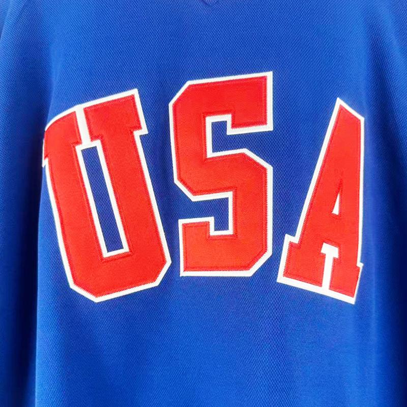 USA 1980 Miracle on Ice Olympic 90s Hockey Jersey O'CALLAHAN #17 ERUZIONE #21 CRAIG #30 Team lce Stitched Lettersand Numbers large size S-3XL white blue Outdoor sportswear vintage style match day sweatshirt Winter Olympics fan merchandise USA 1980 Miracle on Ice Olympic 90s Hockey Jersey O'CALLAHAN #17 ERUZIONE #21 CRAIG #30 Team lce Stitched Lettersand Numbers large size S-3XL white blue Outdoor sportswear vintage style match day sweatshirt Winter Olympics fan merchandise