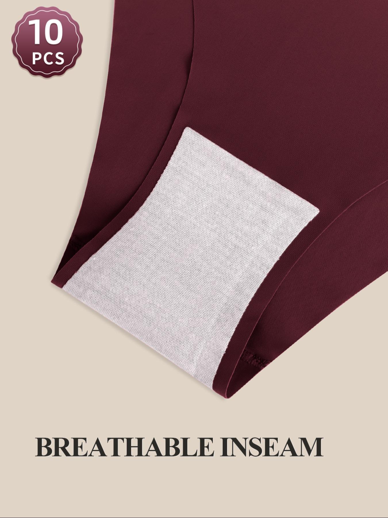 Women's Letter Print Briefs, Soft Comfy Breathable Knicker for Daily Wear, Underwear for All Seasons, Soft Breathable Panties