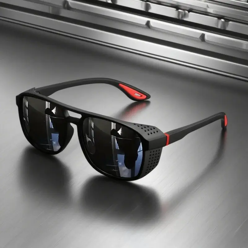 Men's Polarized Sports Eyewear - Male Bicycle Cycling Gear, Safety Frame, Windproof, Anti-Glare UV400 Sun Protection Lens, Adults' Men's Accessories Sports & Outdoor Accessories