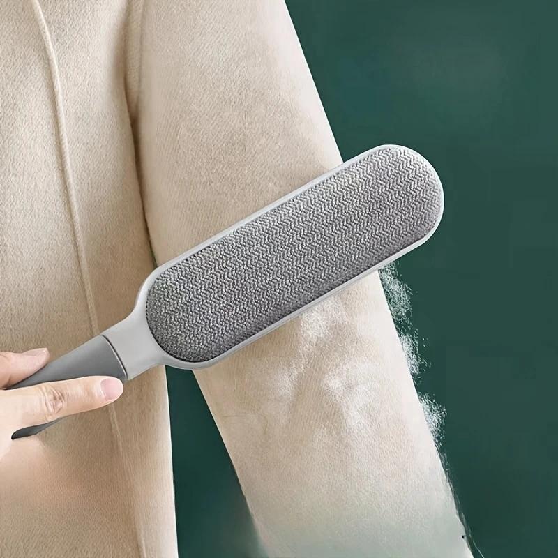 Reusable Lint Remover, 1 Count Double Sided Pet Hair Remover, Manual Static Dust Brush, Durable Pet Hair Removal Tool for Clothes, Sofa, Furniture, Bedding, Carpet