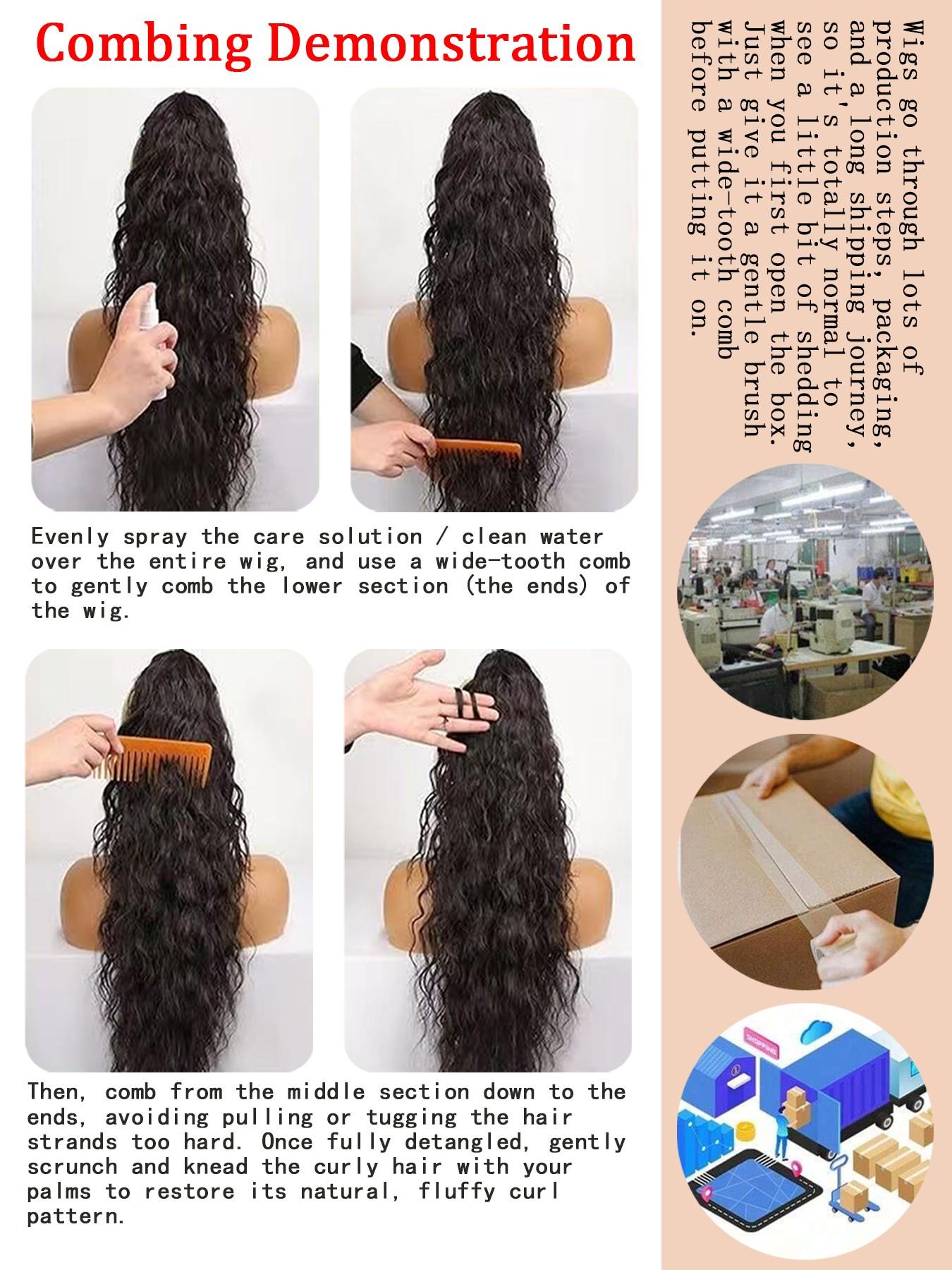 Women's Synthetic Bangs Hairpiece Clip-On Bangs Hair Extension, Hairtoppers, Clip On Hairpieces, Natural, Voluminous, Hairpiece Adds Hair Volume 3D Side-Swept Lift Reshapes Center-Parted Bangs Daily Hair Accessory Easy to Use