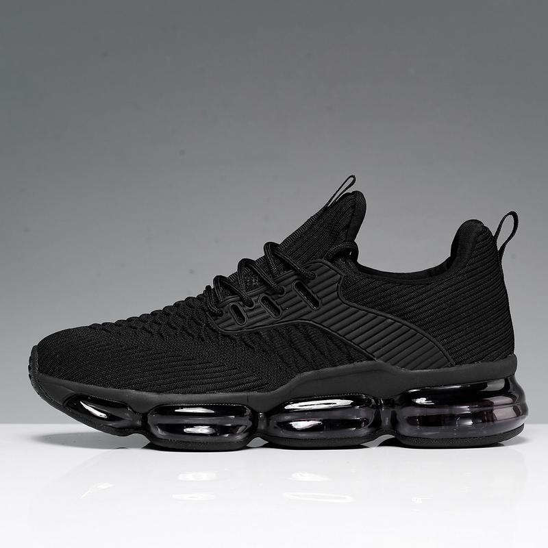 Mens Air Cushion Running Shoes Lightweight Breathable for Treadmill Wear,Casual Mesh Walking Fashion Sneakers for Daily Wear,Tennis Breathable Sport Gym Fitness Cross Trainers