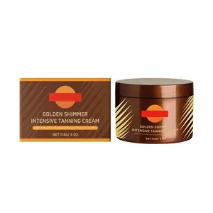 Intensive Tanning Accelerator Cream – Deep Golden Glow Sun Tanning Butter for Summer, Moisturizing & Brightening Body Lotion for an Even Tan