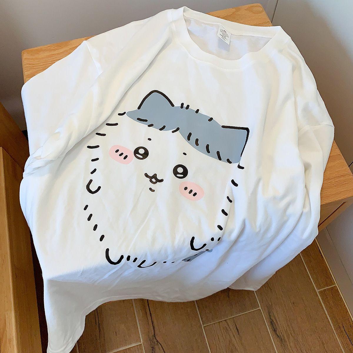 New Chiikawa Hachiware Usagi Kawaii Anime Cartoon Pajamas Long Sleeves Trousers Fashion Trend Pure Cotton Comfortable and Soft