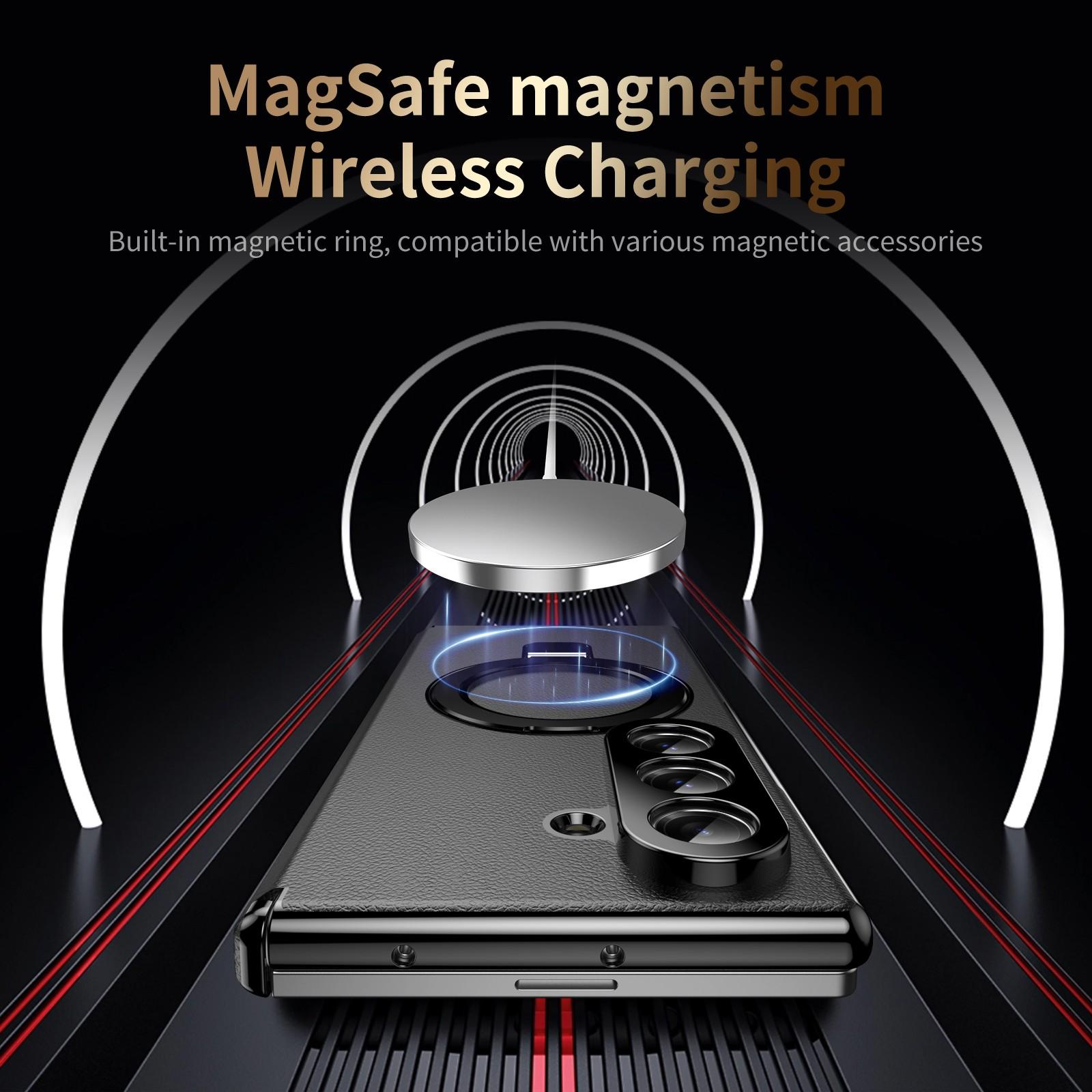 Light luxury electroplated phone case suitable for Samsung Galaxy Z Fold 7/6/5/4/3 with tempered glass film zfold 7 with bracket zfold 6 supporting wireless charging zfold 5 shell film integrated zfold 4 with hinge protection cover zfold 3 anti slip