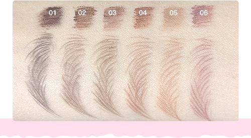 FLORTTE Good Friends Club Eyebrow Pencil ＆ Brow Mascara eyebrow tint Cosmetic