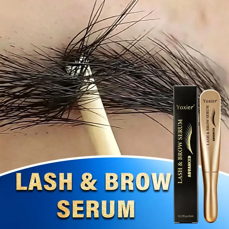 1pcs, Mild Lash & Brow Nourishing Serum, Deep Moisturizing, Natural Long Thick Curling Lashes, Lash Brow Care Liquid, Daily Lash Brow Care Suitable For All Skin Types