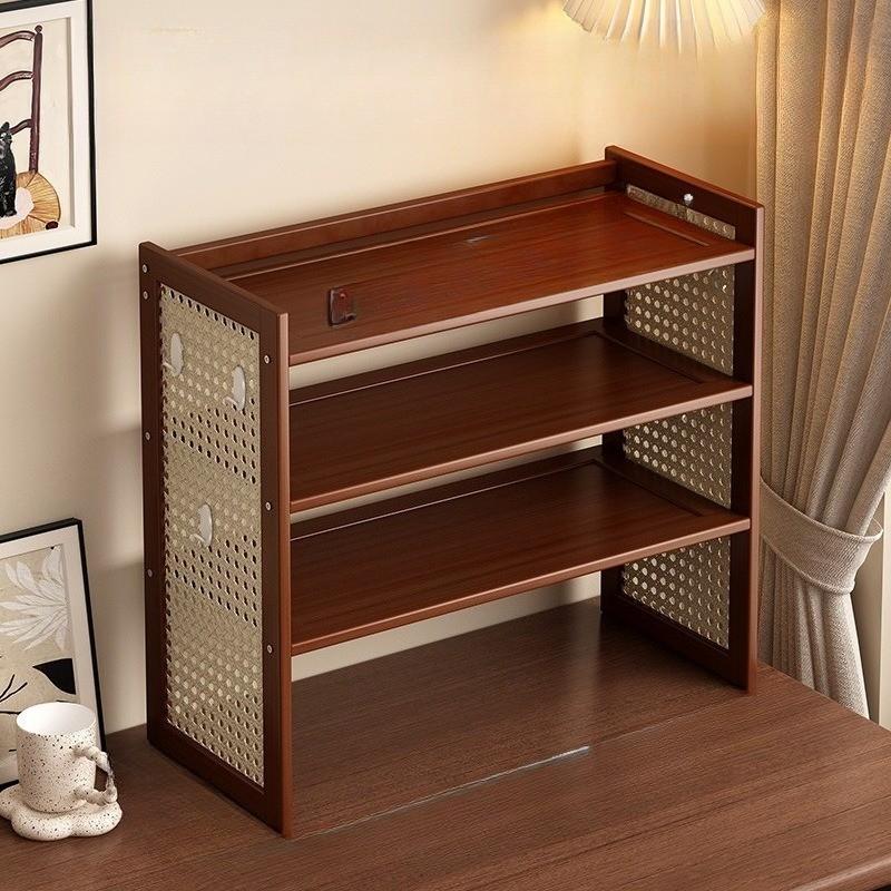 Small Simple Desk Organizer Rack, Desktop Bookshelf Home Storage Shelf, Office Supplies, New Trend 2026 Bestseller, Compact Tabletop Display Stand