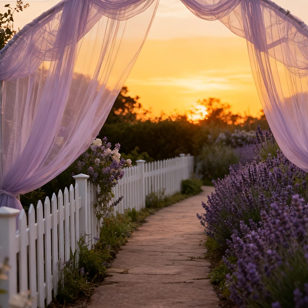 One piece of romantic tulle embellishment fabric, specially designed for grand weddings, with a soft and romantic texture. Suitable for wedding arch decorations, ceremony backdrops, banquet decorations, tent embellishments, etc.