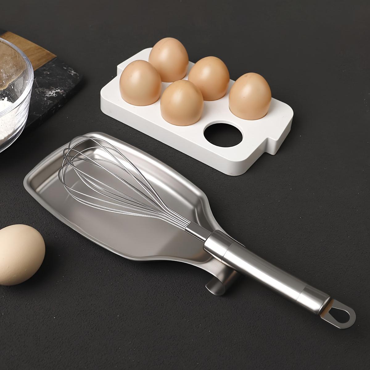 Kitchen Spoon Rest for Countertop, Utensil Holder with Drip Tray, Cutlery Organizer Rack, Cooking Utensils Shelf, Food Serving Tray for Spatula Ladle, Dinnerware Storage for Home Restaurant, 1 Pack