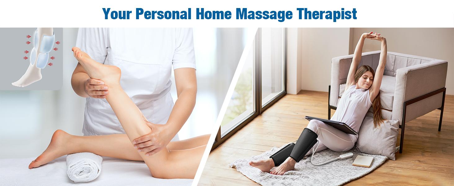 【FIT KING】 Calf Massager for Improved Circulation and Muscle Relaxation, Massage Device for Calves, Eases Muscle Fatigue and Discomfort