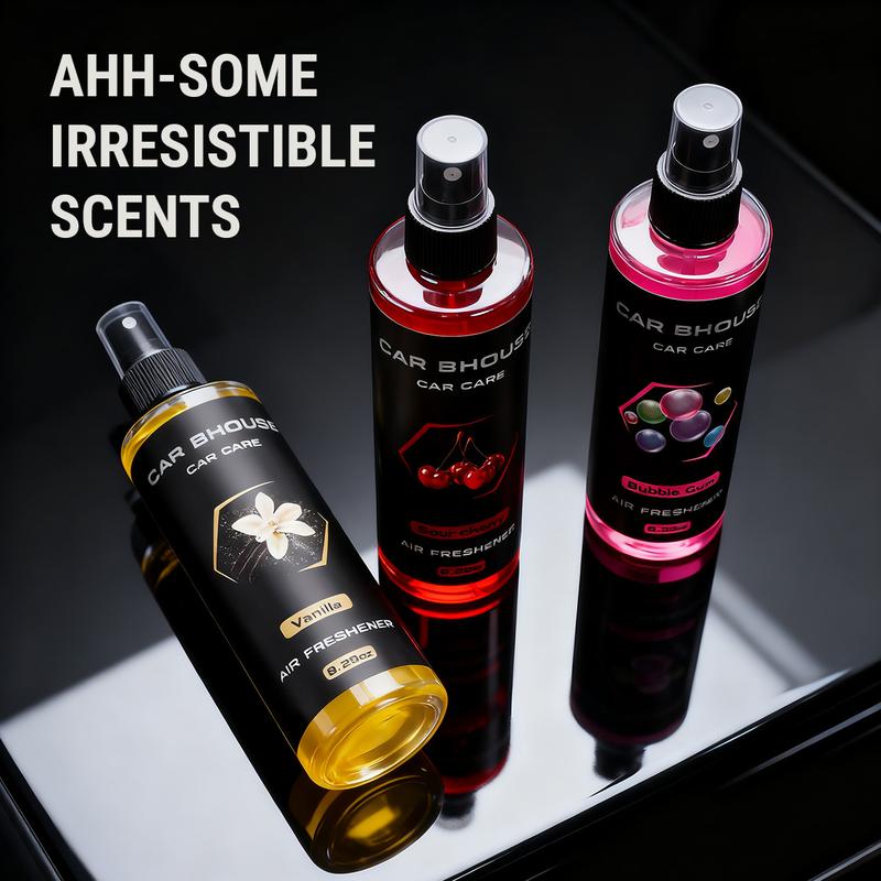 Portable High-End Air Freshener Spray, Home Car Clothing Bathroom Scented Oil, 8.29oz Large Capacity, Long-Lasting Fragrance