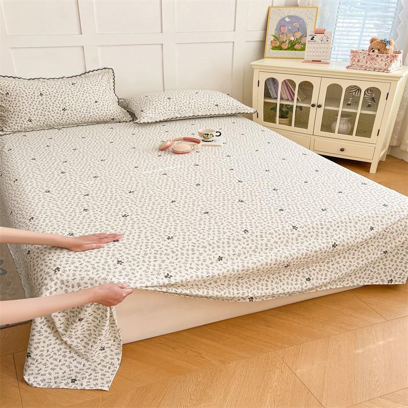 High-Quality Floral Sheet, Soft and Breathable, Lightweight, Suitable for All Seasons, Ideal for Bedroom and Guest Room