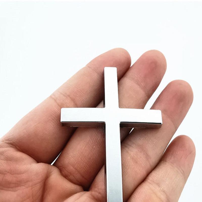Christian Cross Sticker, Car Exterior Decorative Sticker, Universal Car Accessories for Car, Motorcycle & SUV