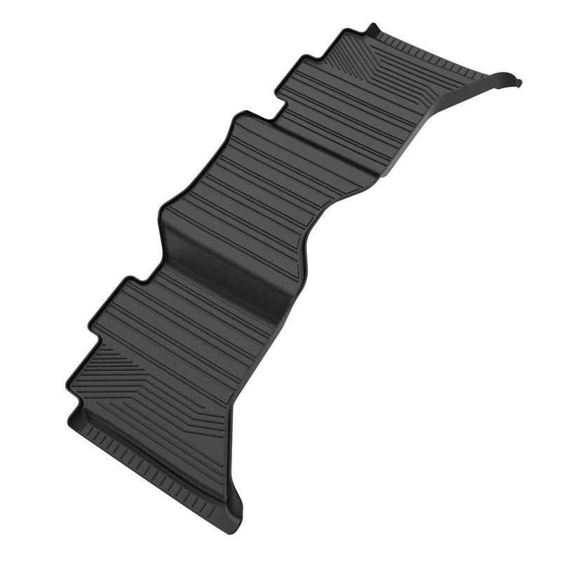 OEDRO Upgraded Floor Mats Fit for 2013-2018 Dodge Ram 1500/2500/3500 Crew Cab/2019-2024 Ram 1500 Classic Crew Cab, TPE All-Weather, 1st and 2nd Row: Full Set Liners, Black cargo liner all  weather  floor  mats cargo mat fit