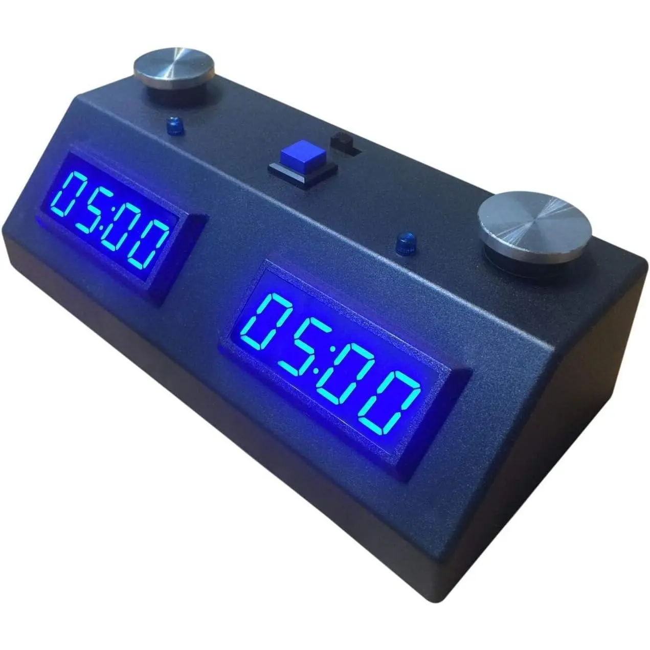 Digital Chess Clock - Black/Blue