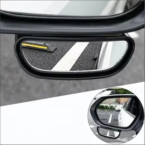 Automatic Adjustable Wide Angle Side Rearview Mirror, Blind Spot Convex Mirror, Car Reverse Assist Rearview Mirror, Safety Driving Aid, Car Accessories