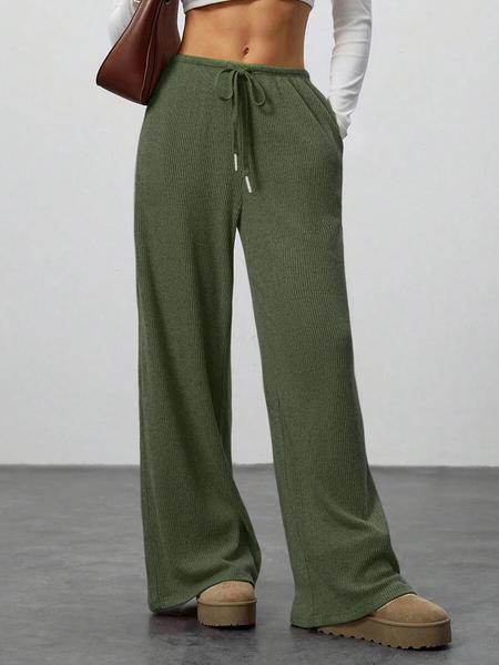 High Waist Comfortable Wide Leg Casual Pants, Versatile Athletic Trousers for Relaxed Fit, Ideal for Everyday Wear