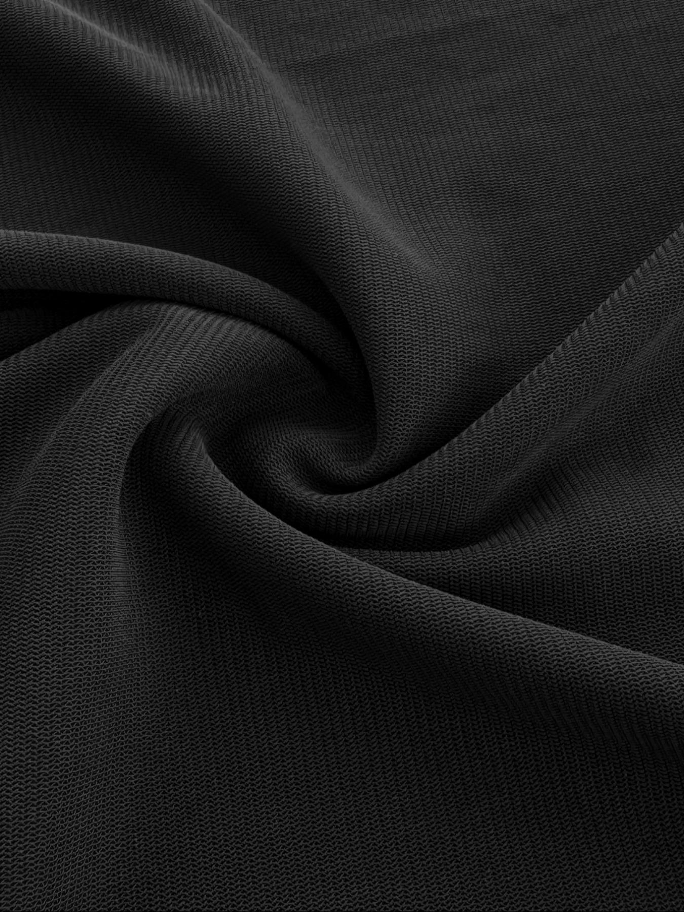 Womens Sheer Mesh Dress Long Sleeve Mini Dress Slim Fit Bodycon See Through Hem Black Elegant Dress Stretchy Soft Fabric Cocktail Party Outfit Sexy Evening Wear Transparent Sleeve Minimal Chic Date Night Club Formal Wear Fall Winter Fashion