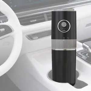 Portable Electric Coffee Grinder Machine, Long-Drive Travel Camping Espresso Maker, Large Capacity Battery, Small Outdoor Car Office Use