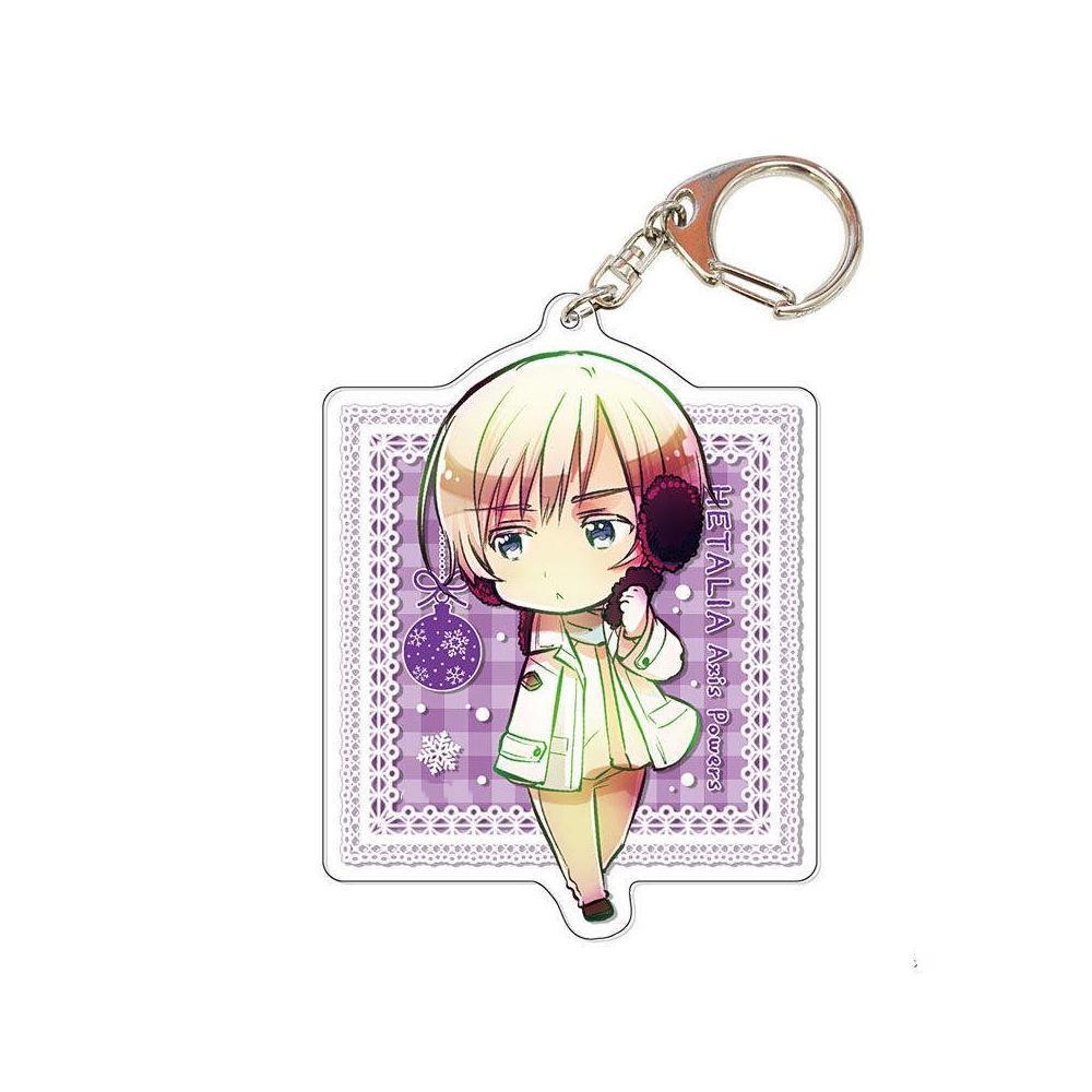 Anime Peripheral Store Hetalia: Axis-Powers Finland Sweden Denmark Norway Iceland Acrylic Keychain Pendant Fans Gifts About 6cm