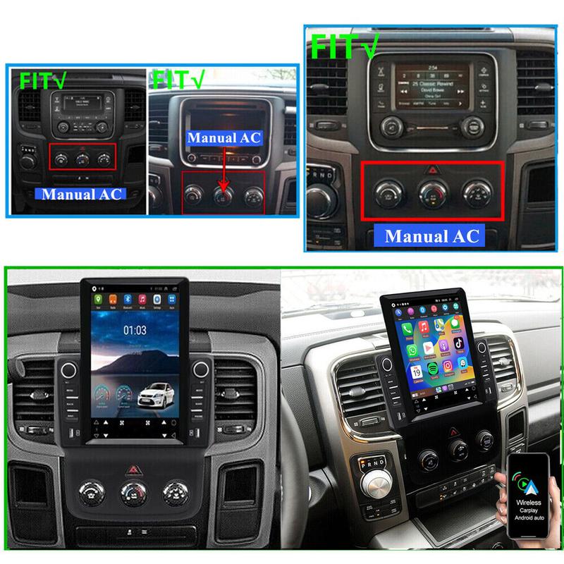 IYING 9.7" Android 12 Car Radio for 13-18 Dodge Ram 1500/2500/3500 | Wireless CarPlay • GPS Navigation • Plug&Play Upgrade IYING 9.7" Android 12 Car Radio for 13-18 Dodge Ram 1500/2500/3500 | Wireless CarPlay • GPS Navigation • Plug&Play Upgrade