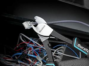 #BlackFriday DURATECH 3-Count Bolt Cutter Pliers Set, 14" Heavy Duty Bolt Cutter, 8" Mini Bolt Cutter, 8" Wire Cable Cutter with Carrying Case, Ergonomic Handle, Cr-V Blade for Bolts, Rivets, Chains, Wires