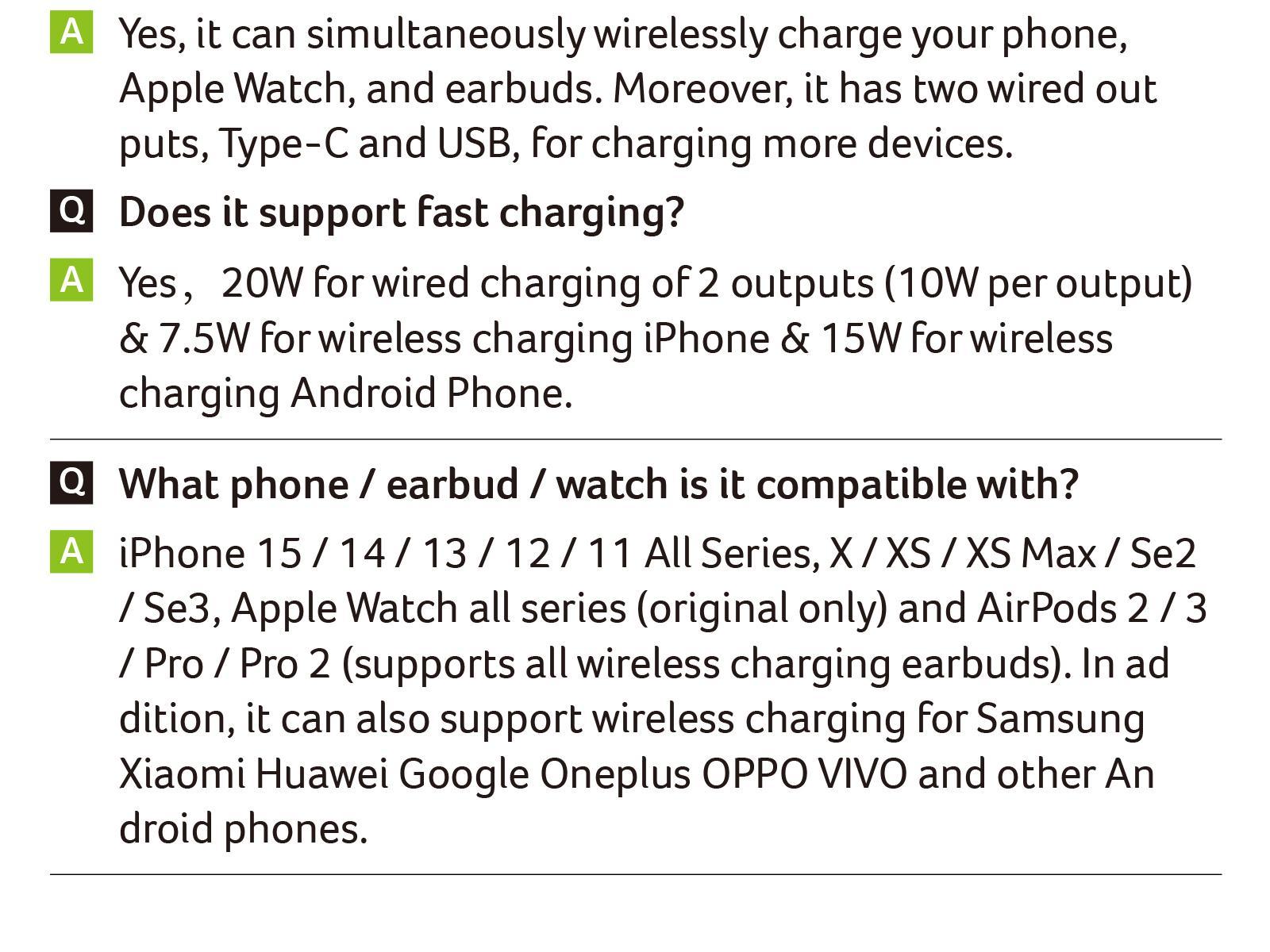 Acer 7 in 1 Wireless Charging Station with Fast Wireless Charger, LED Night Light, Bluetooth Time Sync Clock & Temperature Display, USB-A & USB-C, Magnetic MagSafe – for iPhone, Android Phone, Apple Watch & AirPods, Gift