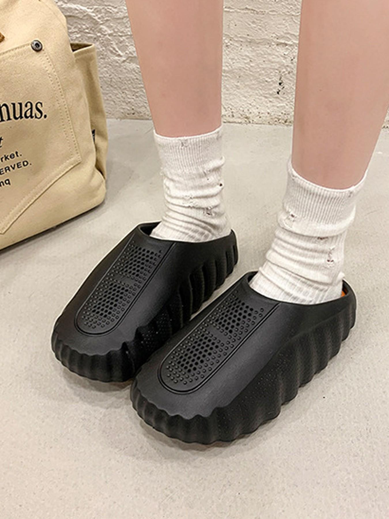 Women's Outdoor Acupressure Massage Slippers, Lightweight EVA Beach Slippers, Comfortable Non-Slip Design Soft Slippers, Suitable for Indoor and Outdoor Use, Men's Slippers, Indoor Outdoor Footwear