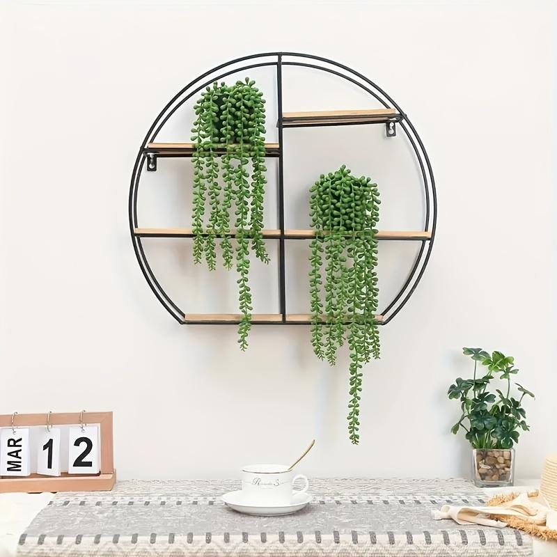 4/6 Pack 25.6 Inch Faux String of Pearls, Realistic Green Hanging Plant, Love Tears Succulent for Indoor Home Decor, Wedding, Holiday & Year-Round Decoration