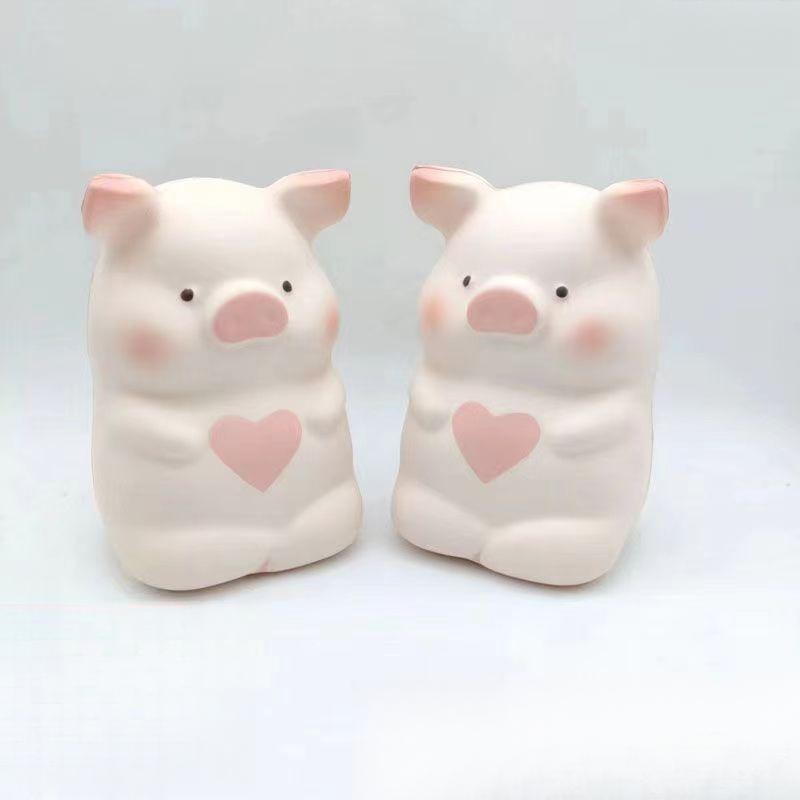Pig Squishy Toy, Slow Rebound, Stress Relief, Squeeze Toy, Decompression Toy, Fidget Toy, Anxiety Relief, Portable Relax Toy