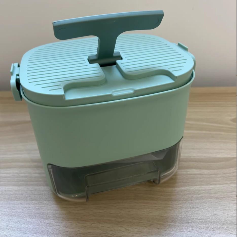 Press Mold Ice Cube Tray, Easy Release Plastic Ice Molds, Home Use Ice Maker Kit, Durable Design for Everyday Convenience