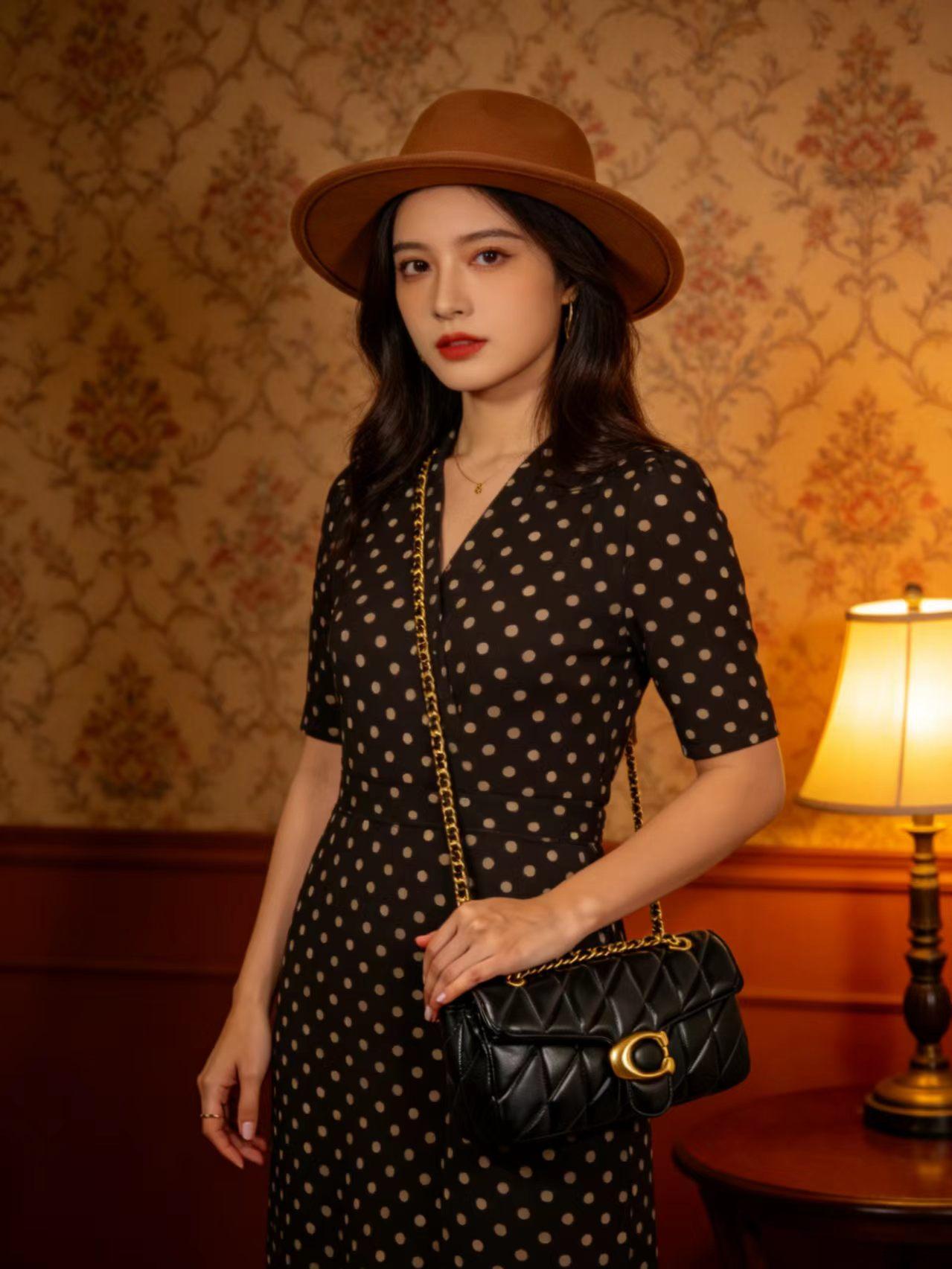 High-End Luxury Women's Bag, Rhombus Chain Fashion Fajita Underarm Bag, Versatile Classic Retro Single Shoulder Crossbody Bag