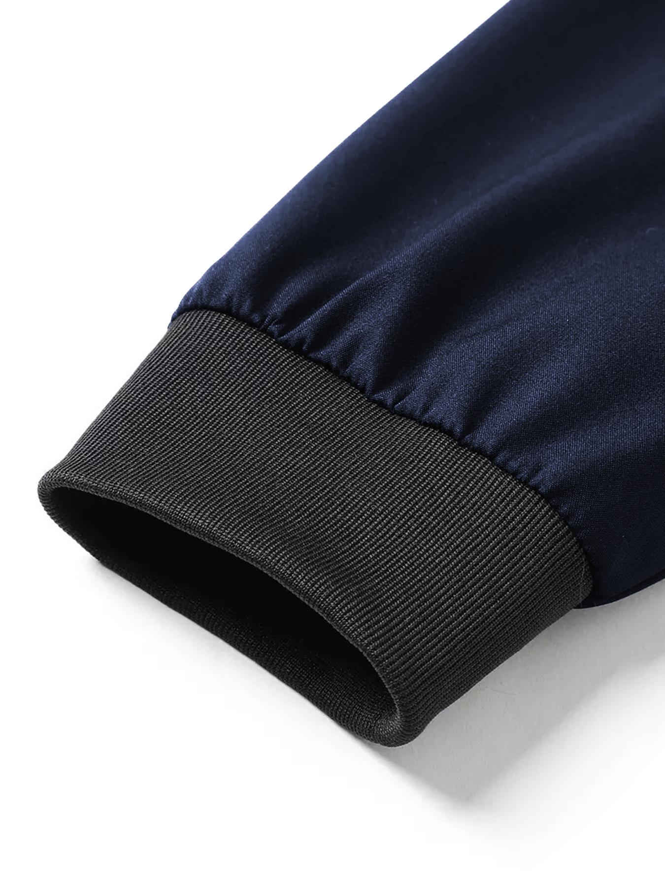 Men's Polyester Fabric Jacket, Durable Material for Long-Term Wear, Ideal for Daily Commuting & Casual