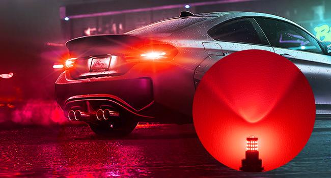 Nilight 57LEDs Red 3156 3056 4157 3057 3157 LED Bulbs (Pairs) t10 Nilight 57LEDs Red 3156 3056 4157 3057 3157 LED Bulbs (Pairs) t10