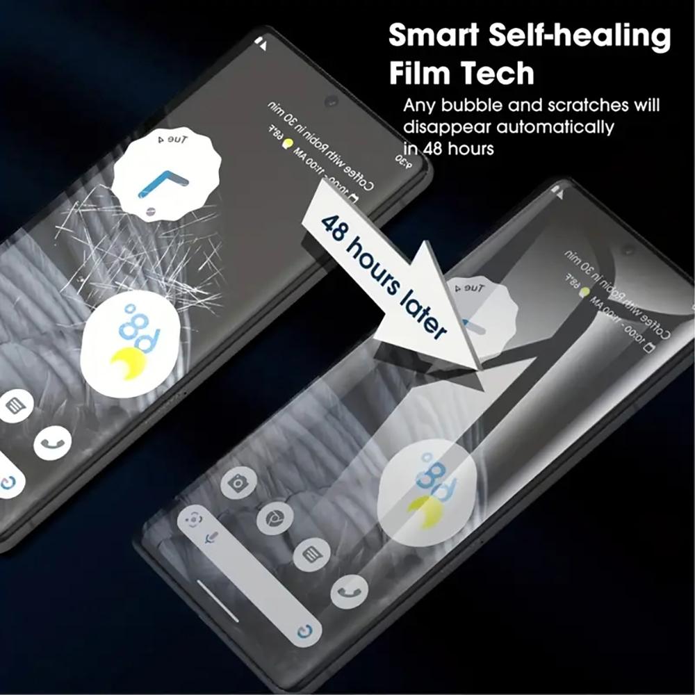 HD Clear Phone Screen Protector, 3 Counts Anti-scratch Phone Screen Protective Film, Phone Accessories Compatible with Google Pixel 6 6a 6 Pro 7 7a 7 Pro, Cover
