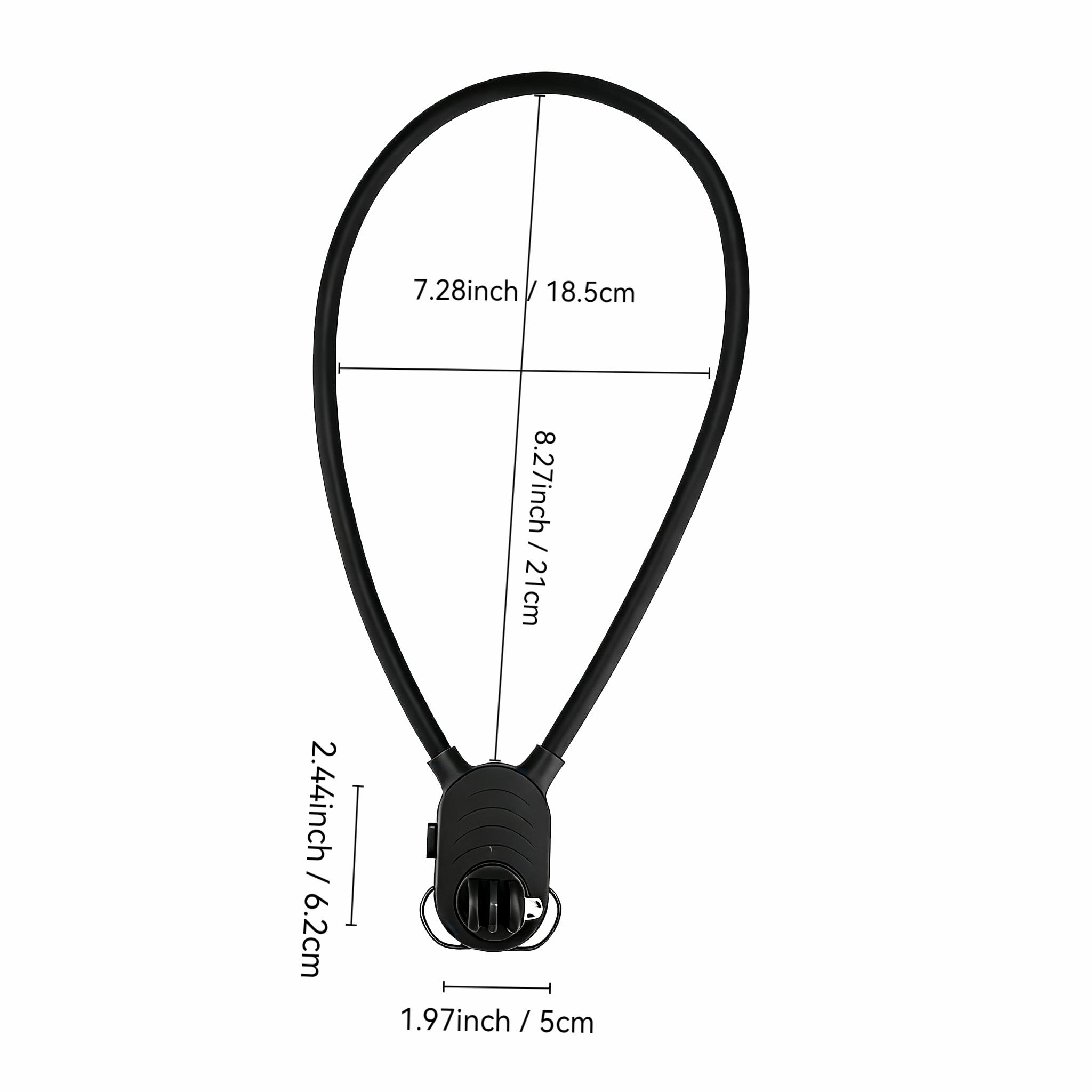 Magnetic Neck Mount for PhonesHands-Free POV/Vlog Holder, Chest Strap foriPhone 16 15 14 13,Android, Action Cameras,and Smartphone Accessories