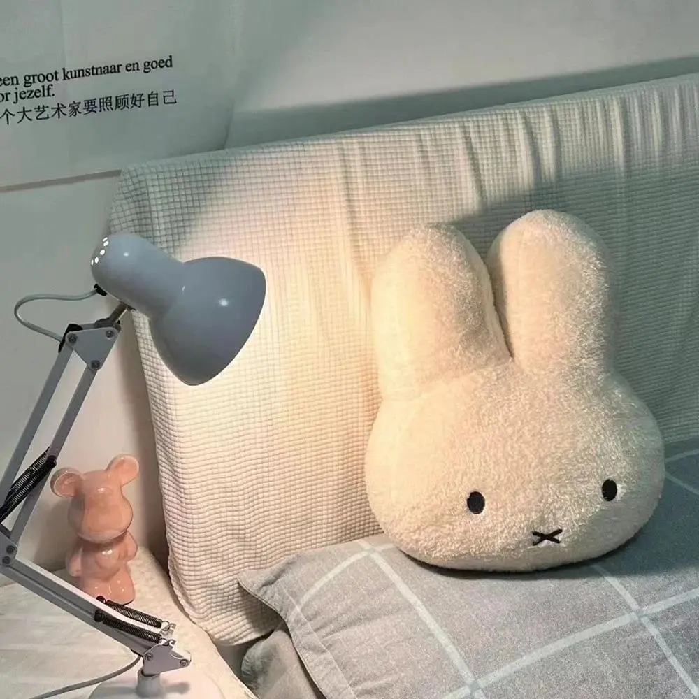 40CM Kawaii Miffy Cute Rabbit Soft Plush Doll, Home Decor Plush Pillow, Comfortable Body Pillow, Gift for Girl (Home Supplies Statue & Figurine Alternative)