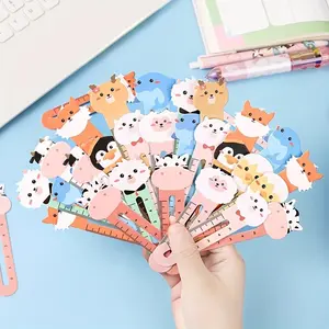 50 Cute Animal Bookmark Rulers, Teacher Prize Bookmarks, Student Animal Party Gifts