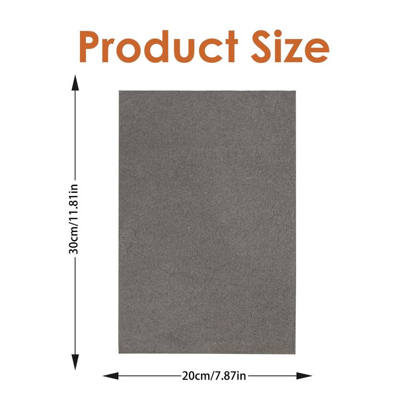 10 Pcs Lint Free Cloth,Reusable Microfiber Cleaning Rag for Windows,Mirror,Glass,Car,Gray，Thickened Magic Cleaning Cloth